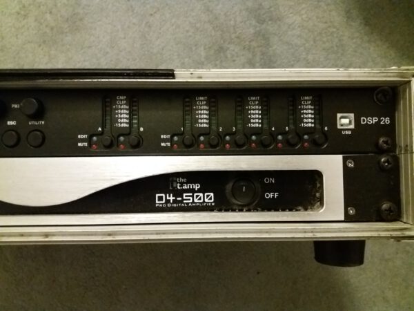 DSP 4 x 500 Watt RMS