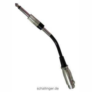 Klinken Stecker auf XLR Buchse