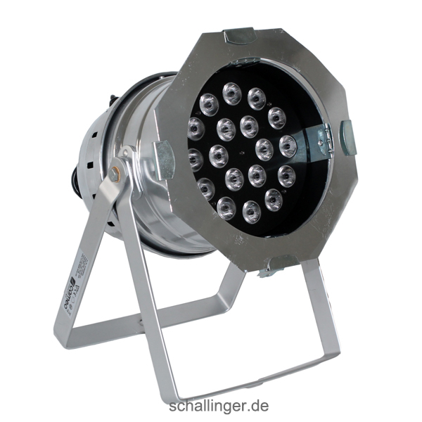 LED-Stroboskop 18 x 8 Watt – Licht- und Tonanlagenvermietung +  Beamervermietung