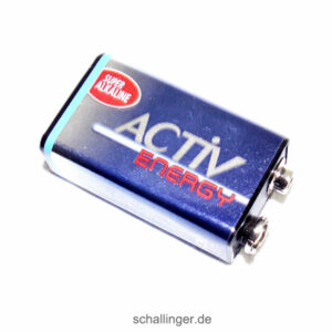 9 Volt-Batterie