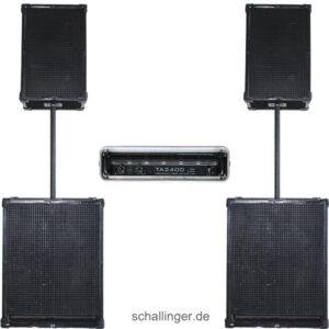 PA-Anlage 2000 Watt RMS