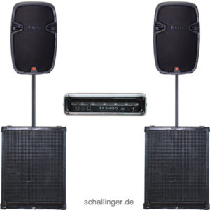 Pa-Anlage 2400 Watt RMS