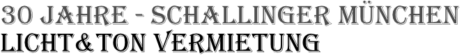 Firma Schallinger München